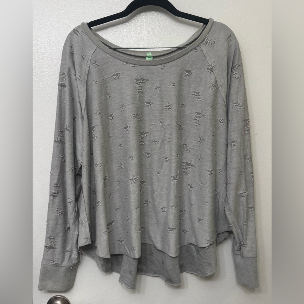 EUC Honeydew Intimates Star Print Longsleeve & Shorts Set | Women’s Pajama Set